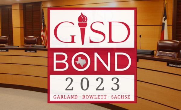 Bond 2023 logo overlaid over the Board meeting room.