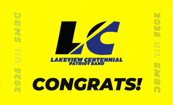 Lakeview Centennial Patriot Band Congrats