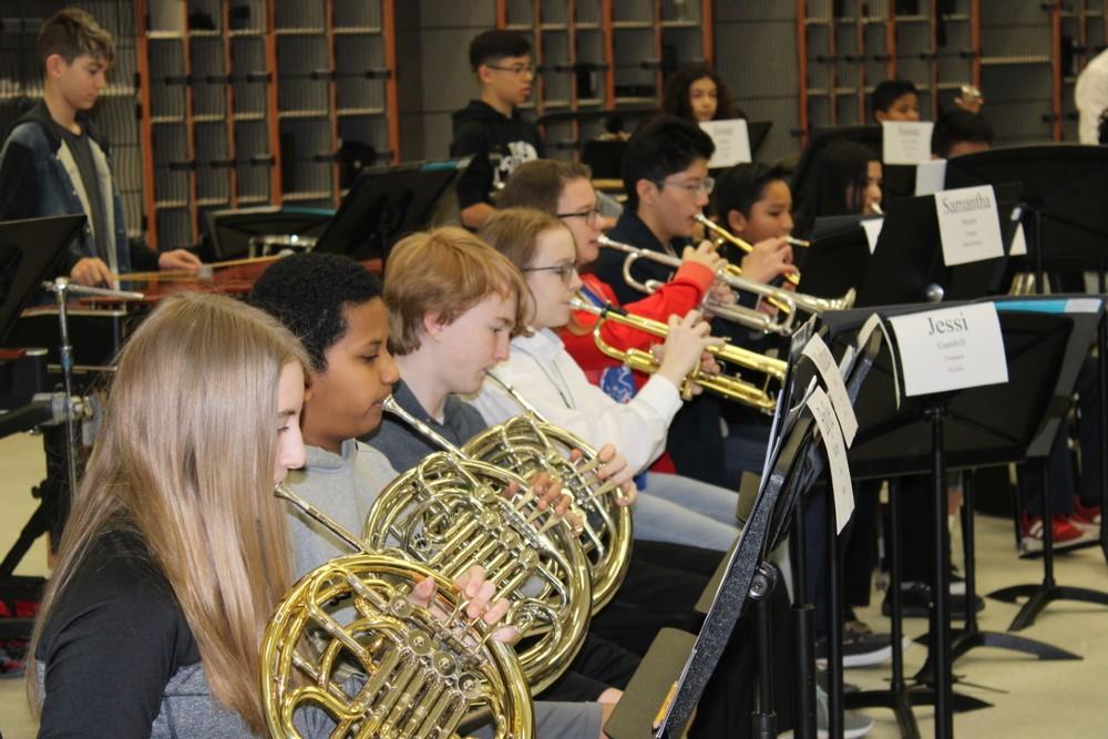 Austin middle school jazz band