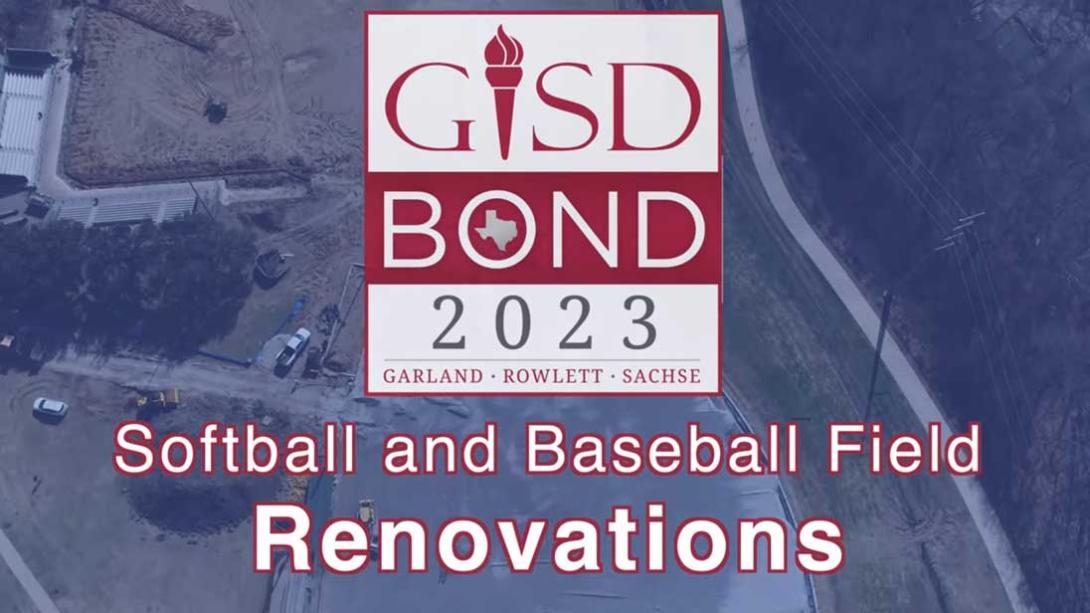 Bond Update: Baseball and Softball Renovations