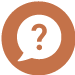 Question mark bubble icon