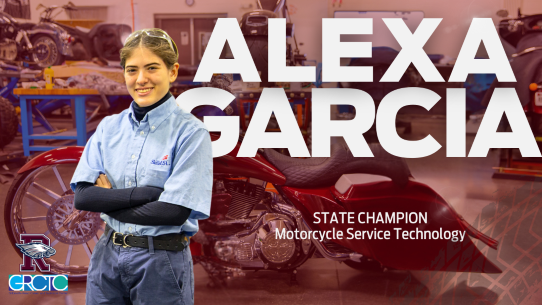 Alexa Garcia State Champion Motorcycle Service Technology
