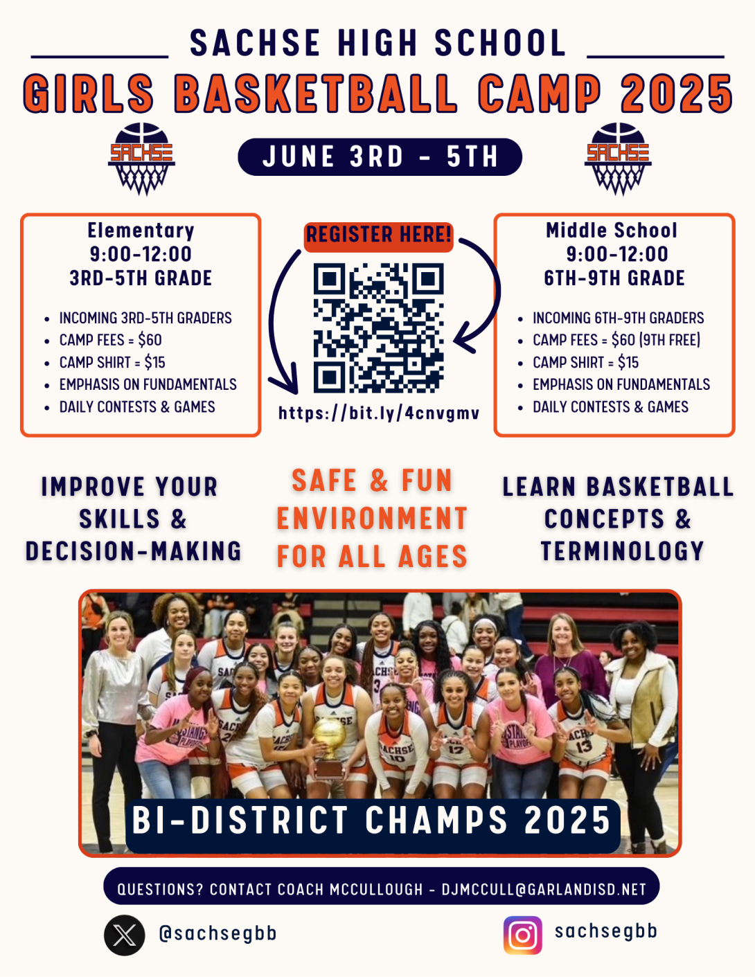 SHS Girls Basketball Camp