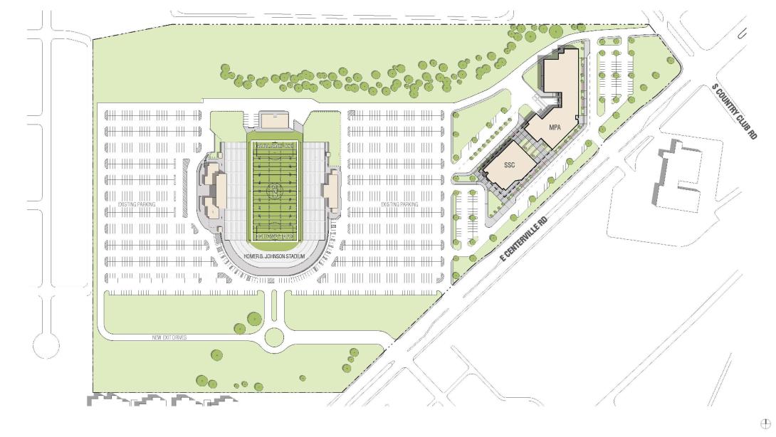 MPA-SSC site plan