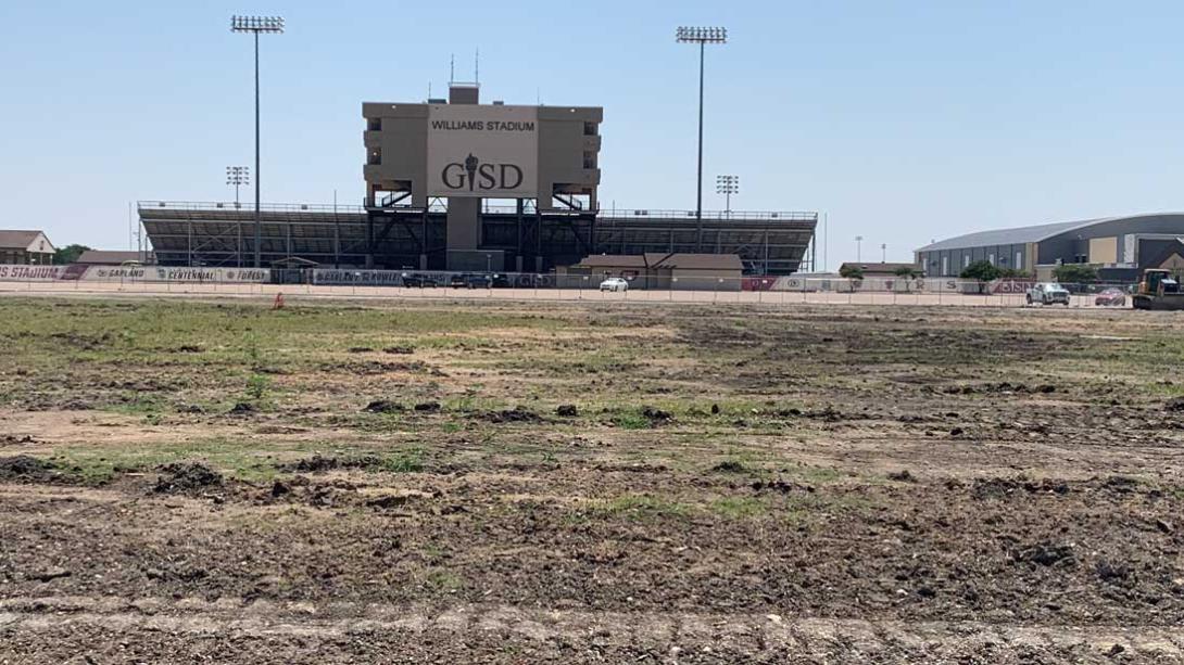 Garland High Baseball Construction August 2026