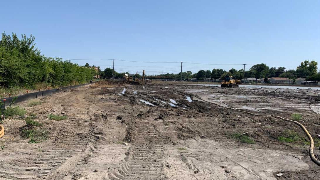Garland High Softball Construction August 2026