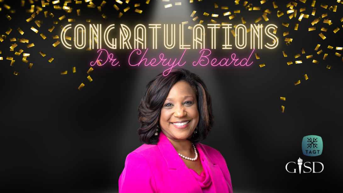 Congratulations Dr. Cheryl Beard