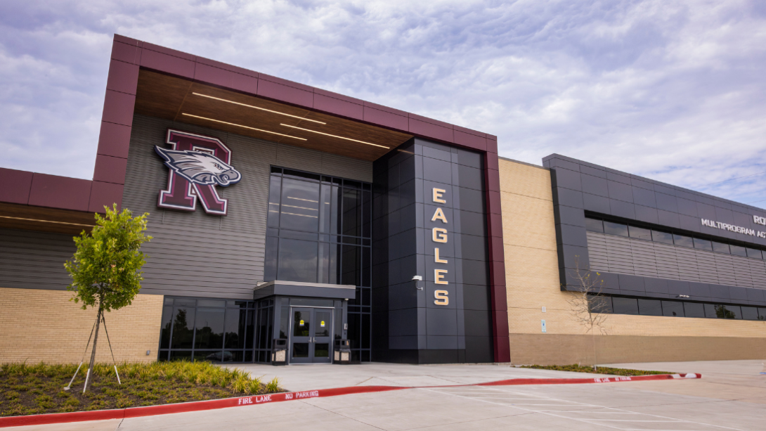 Rowlett HS MAC exterior